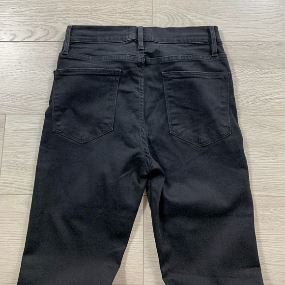 FRAME Denim Le High Raw Hem Skinny Mulholland - Picture 6 of 13